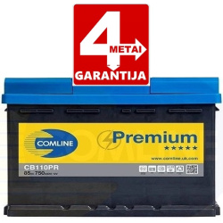 Akumuliatorius COMLINE PREMIUM 85Ah 750A
                                CB110PR, COMLINE, CB110PR, auto detalė