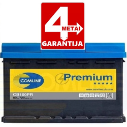 Akumuliatorius COMLINE PREMIUM 80Ah 720A
                                CB100PR, COMLINE, CB100PR, auto detalė