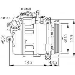 kompresorius, oro kondicionierius EASY FIT
                                NRF                                32520, NRF, 325