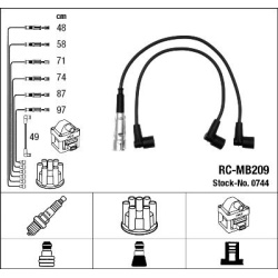 uždegimo laido komplektas
NGK RC-MB209, NGK,