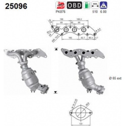 katalizatoriaus keitiklis
                                AS                                                25096, AS, 25096,