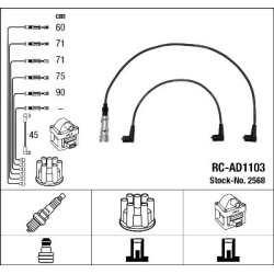 Uždegimo laido komplektas
NGK RC-AD1103, NGK,