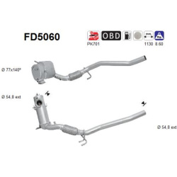 DPF, kietųjų dalelių filtras
                                                FD5060, AS, FD5060, auto detalė