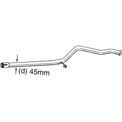 remonto vamzdis, katalizatorius
                                BOSAL                                                889-181,