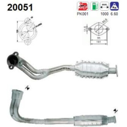 katalizatoriaus keitiklis
                                AS                                20051, AS, 20051, auto detalė