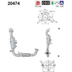 katalizatoriaus keitiklis
                                AS                                                20474, AS, 20474,