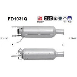 DPF, kietųjų dalelių filtras
                                                FD1031Q, AS, FD1031Q, auto detalė