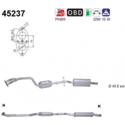 katalizatoriaus keitiklis
                                AS                                                45237, AS, 45237,