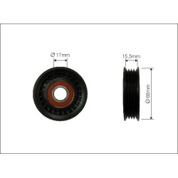 Įtempėjas diržo
                                CAFFARO                                                158-00, CAFFARO, 15