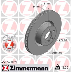 stabdžių diskas (1vnt) COAT Z
                                ZIMMERMANN                                                450