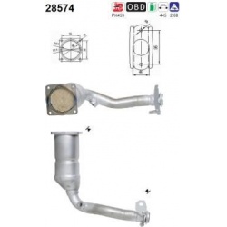 katalizatoriaus keitiklis
AS 28574, AS, 28574,