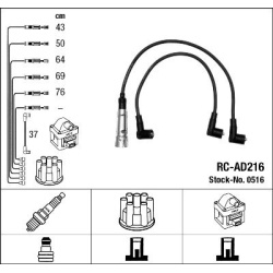 uždegimo laido komplektas
                                NGK                                                RC-AD216, NGK, 