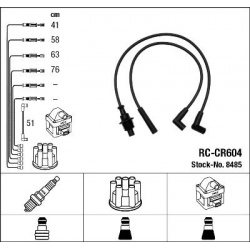 uždegimo laido komplektas
                                NGK                                                RC-CR604, NGK, 