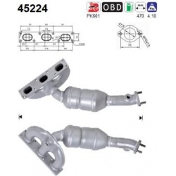 katalizatoriaus keitiklis
                                AS                                                45224, AS, 45224,