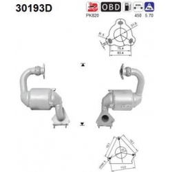 katalizatoriaus keitiklis
                                AS                                30193D, AS, 30193D, auto detalė