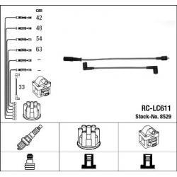 uždegimo laido komplektas
                                NGK                                                RC-LC611, NGK, 