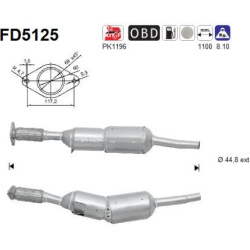DPF, kietųjų dalelių filtras
                                                FD5125, AS, FD5125, auto detalė
