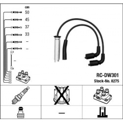 uždegimo laido komplektas
                                NGK                                                RC-DW301, NGK, 