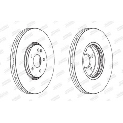 stabdžių diskas (1vnt) COAT+
                                JURID                                                563103JC-