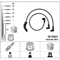 uždegimo laido komplektas
                                NGK                                                RC-FD521, NGK, 