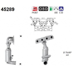 katalizatoriaus keitiklis
                                AS                                                45289, AS, 45289,