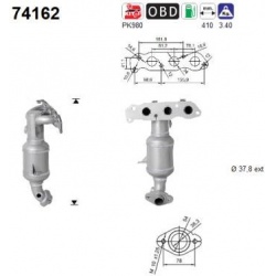 katalizatoriaus keitiklis
                                AS                                                74162, AS, 74162,