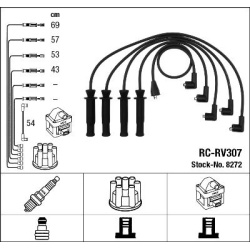 uždegimo laido komplektas
                                NGK                                                RC-RV307, NGK, 