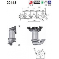 katalizatoriaus keitiklis
                                AS                                                20443, AS, 20443,