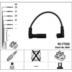 uždegimo laido komplektas
                                NGK                                                RC-FT202, NGK, 