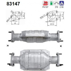katalizatoriaus keitiklis
                                AS                                                83147, AS, 83147,