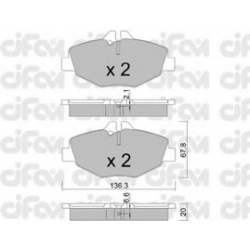 CIFAM                                822-562-0, Nenurodytas gamintojas, 822-562-0, auto detalė