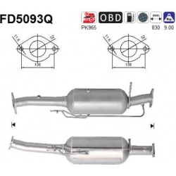 DPF, kietųjų dalelių filtras
                                                FD5093Q, AS, FD5093Q, auto detalė