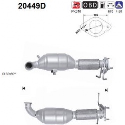 katalizatoriaus keitiklis
                                AS                                                20449D, AS, 20449