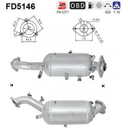 DPF, kietųjų dalelių filtras
FD5146, AS, FD5146, auto detalė