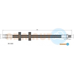 stabdžių žarnelė
                                ADRIAUTO                                                55.1203, ADRIAUT