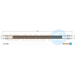 stabdžių žarnelė
                                ADRIAUTO                                                03.1209, ADRIAUT