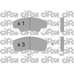 CIFAM                                                822-911-0, Nenurodytas gamintojas, 822-911-0, auto detalė