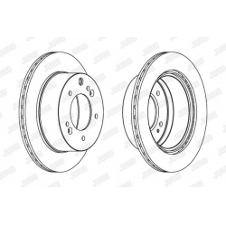 stabdžių diskas (1vnt) COAT+
                                JURID                                                562895JC-