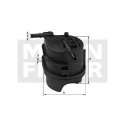 kuro filtras
MANN-FILTER WK 10 034 z, MANN-FIL