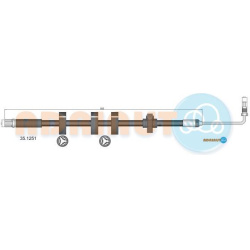 stabdžių žarnelė
                                ADRIAUTO                                                35.1251, ADRIAUT