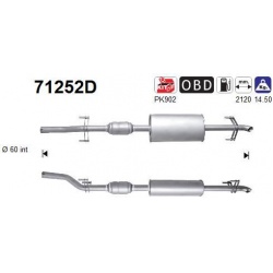 katalizatoriaus keitiklis
                                AS                                                71252D, AS, 71252