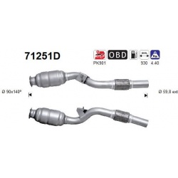 katalizatoriaus keitiklis
                                AS                                                71251D, AS, 71251