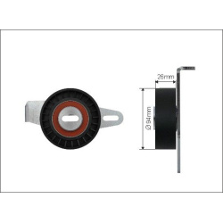 Įtempėjas diržo
                                CAFFARO                                500247, CAFFARO, 500247, auto detal