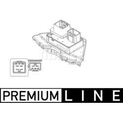 reguliatorius, keleivio pusės ventiliatorius BEHR *** PREMIUM LINE ***
                                MAHLE                