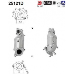 katalizatoriaus keitiklis
                                AS                                                25121D, AS, 25121