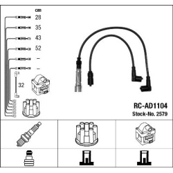 uždegimo laido komplektas
                                NGK                                                RC-AD1104, NGK,