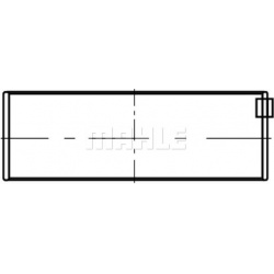 guoliai dideliu galu
                                MAHLE                                                001 PL 20042 025, M
