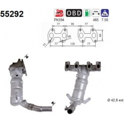 katalizatoriaus keitiklis
                                AS                                                55292, AS, 55292,
