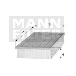 oro filtras
                                MANN-FILTER                                                C3233/1, MANN-FILTER, 