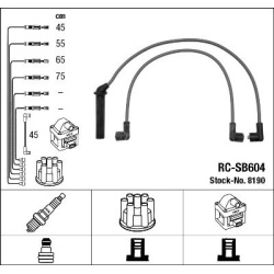 uždegimo laido komplektas
                                NGK                                                RC-SB604, NGK, 
